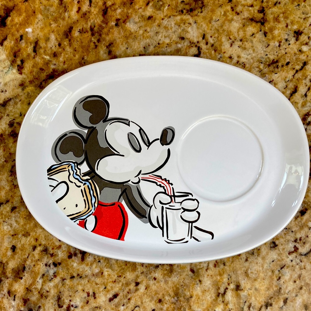 Disney Mickey plate